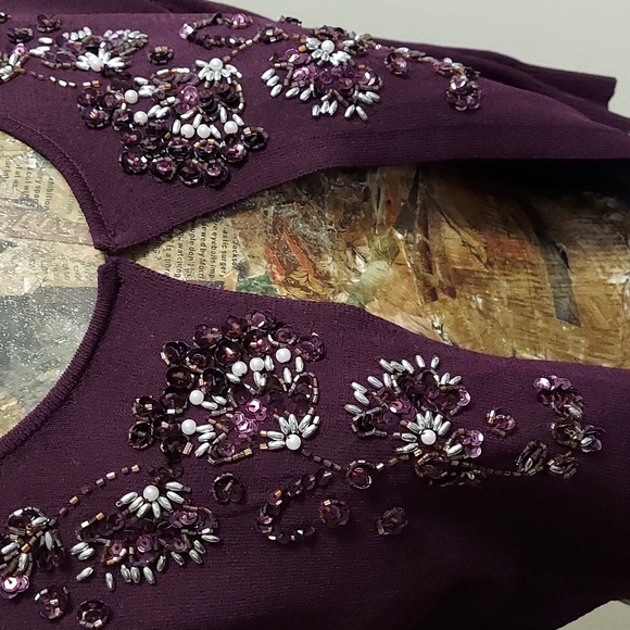 Beaded Bolero/ Shrug - Picture 2 of 6